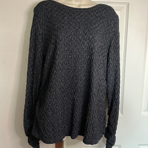 CATO | SIZE 22-24 | PULLOVER SWEATER | METALLIC THREADS - Picture 1 of 13